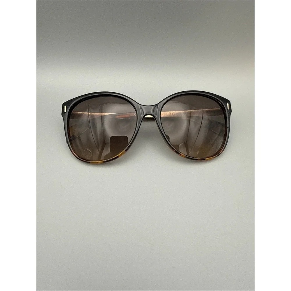 Jones New York Authentic Oversized Round  Tortoiseshell Designer Gradient UV400